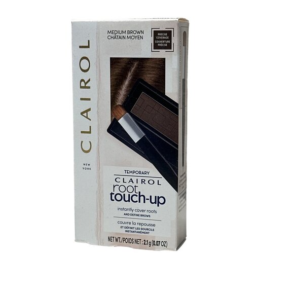 Clairol Root Touch-Up Temporary Medium Brown 2.1g/0.07oz - Picture 1 of 3